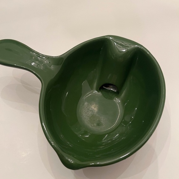 Vintage MCM Pottery Gravy Separator 1950s - Picture 7 of 7